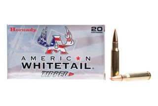 20 rounds of .308 Winchester American Whitetail ammunition.